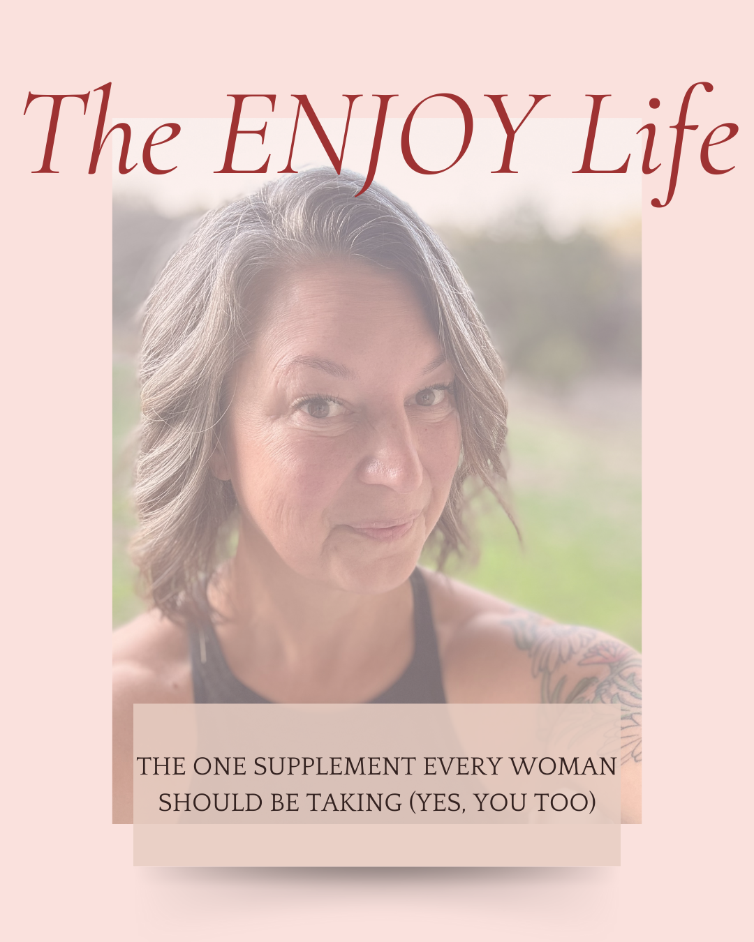The One Supplement Every Woman Should Be Taking (Yes, You Too)