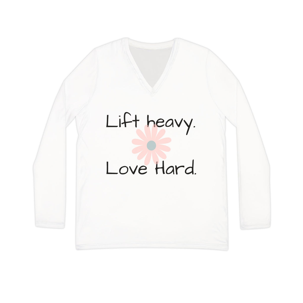 Women's Long Sleeve V-neck Shirt (AOP)