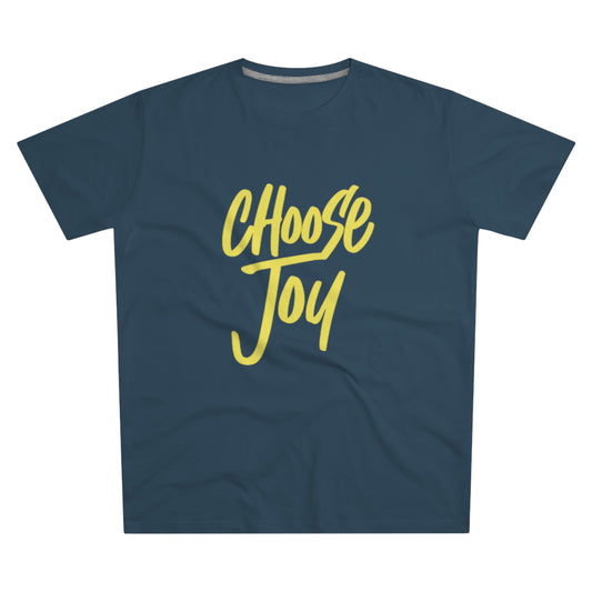 Choose Joy T-Shirt — Men's Motivational Graphic Tee