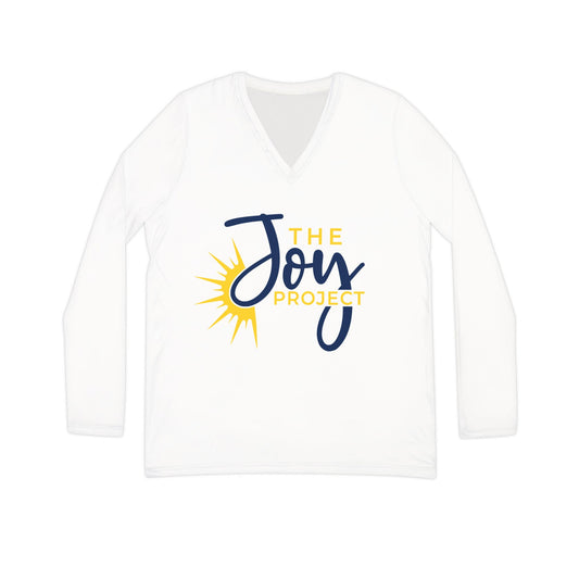 Copy of Women's Long Sleeve V-neck Shirt (AOP)